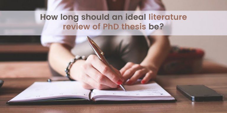 how long should phd literature review be
