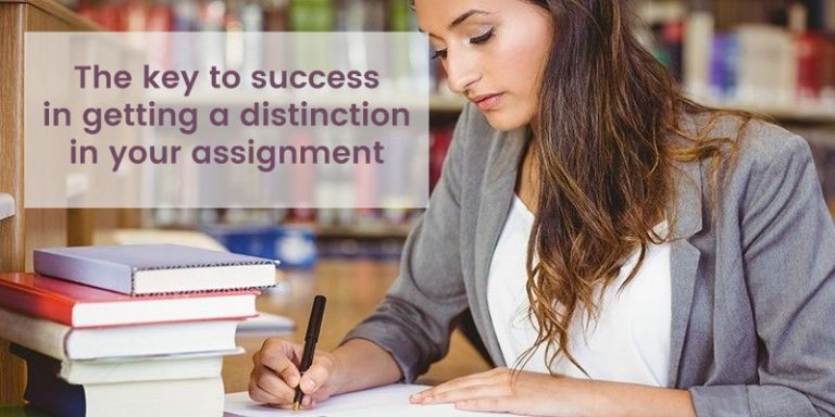 how to write a distinction assignment