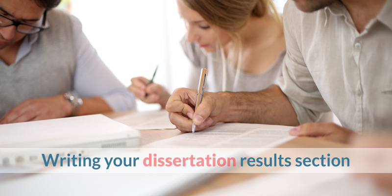 Help dissertation writing results section