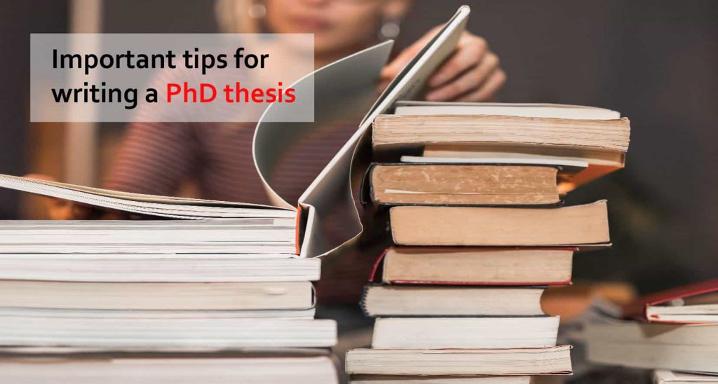 do phd students write a thesis