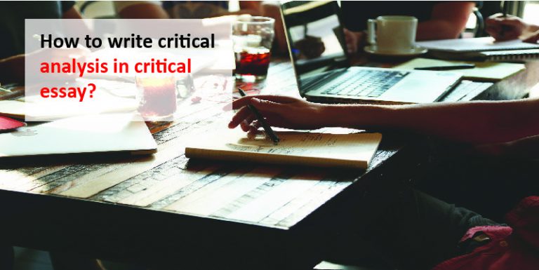 how to be critical in an assignment