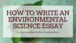 extended essay on environmental science