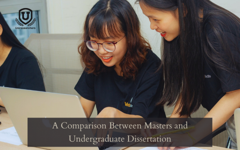 masters dissertation vs undergraduate