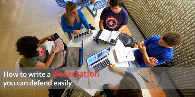 How to write a dissertation
