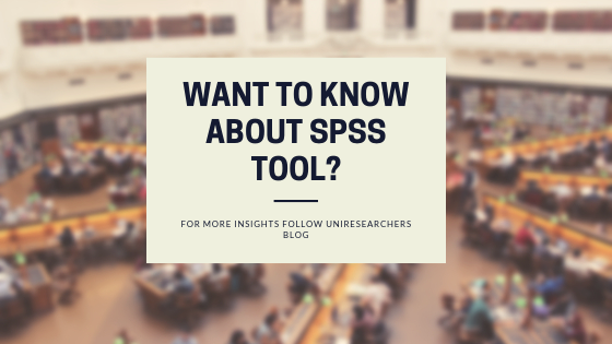 Spss tool for academics