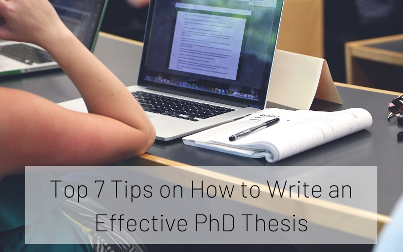 PhD Thesis Writing Help