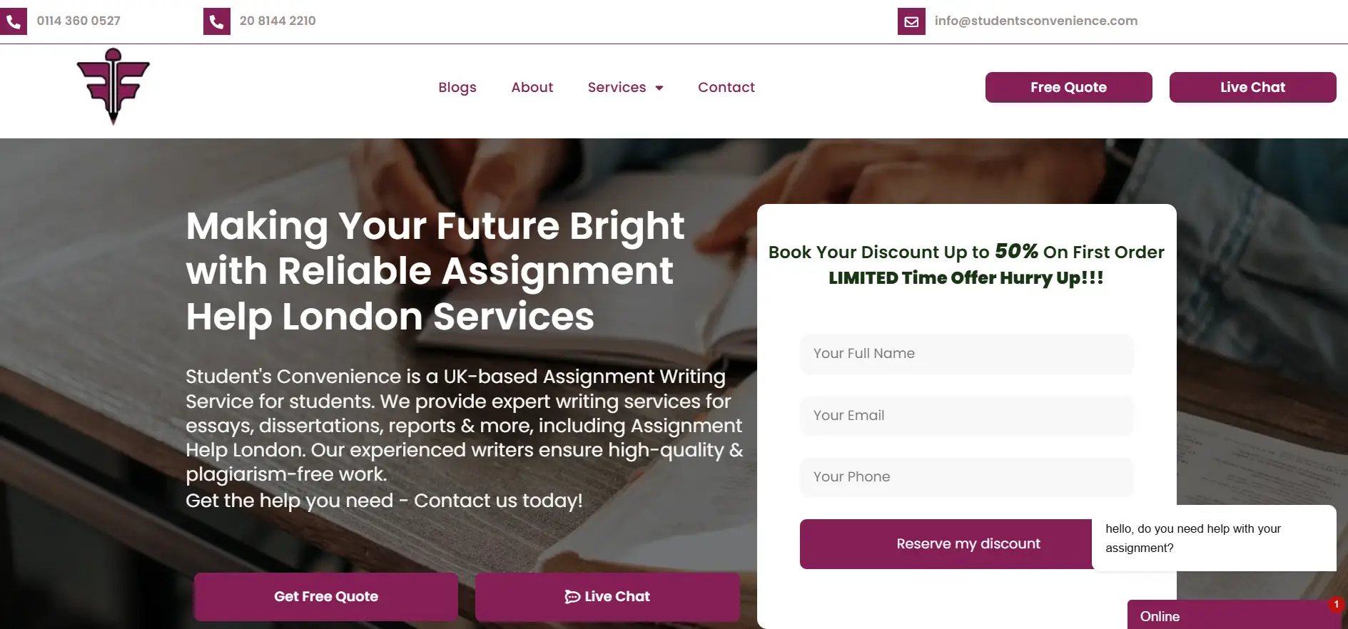 Students Convenience