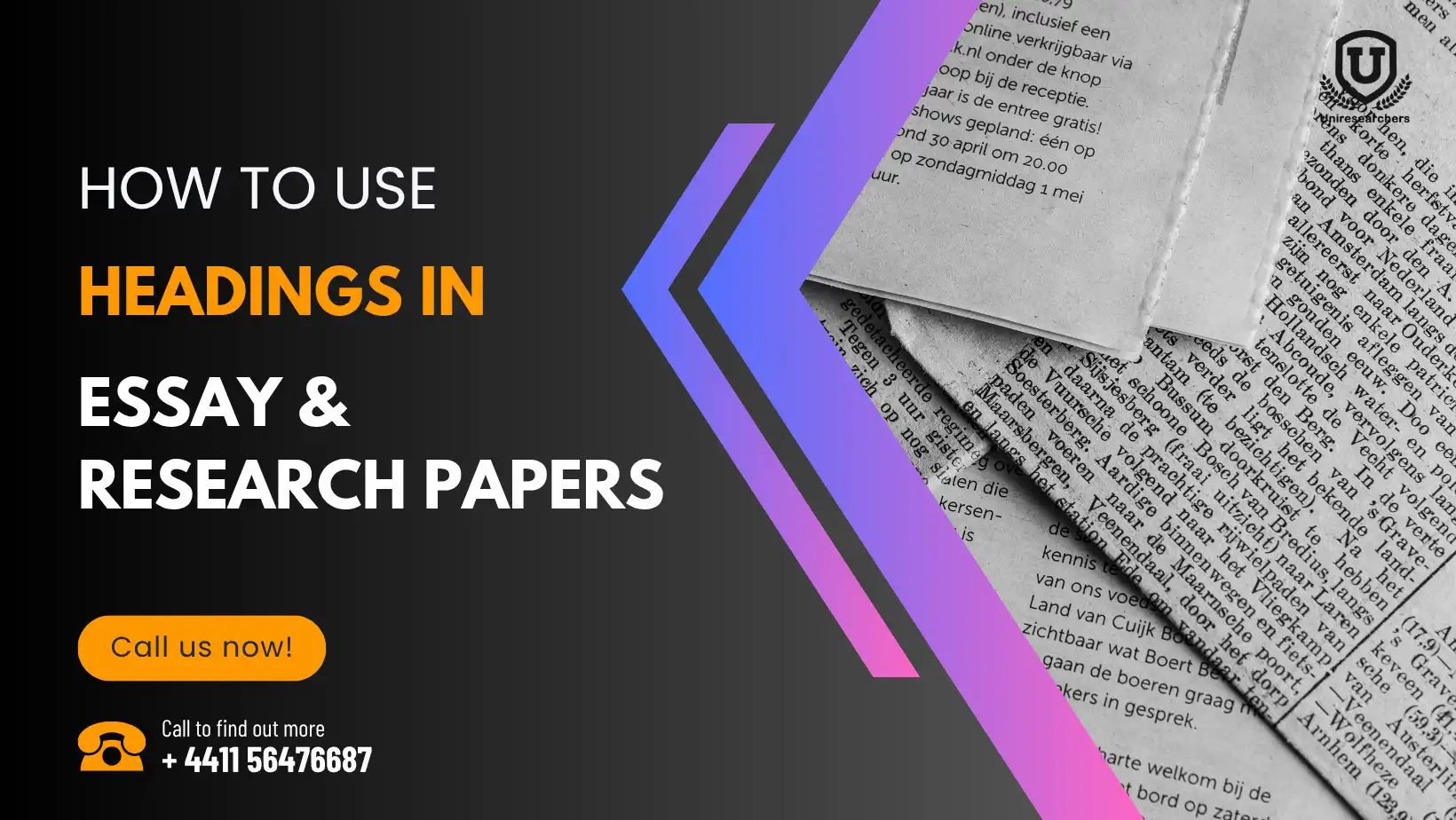 Headings in Essays & Research Papers: How to Use Them