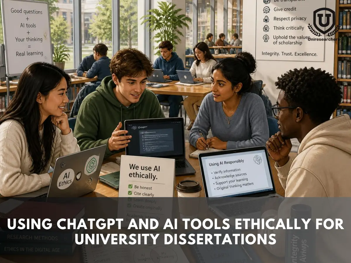 How to Use ChatGPT and AI Tools Ethically for University Dissertations